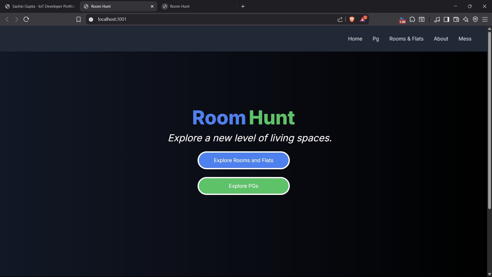ROOM-HUNT Website